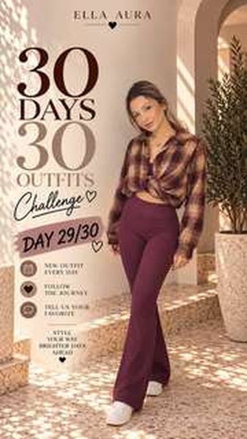 Day 29: plaid shirt look